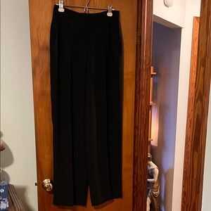 SPANX Black Wide-Leg Trousers